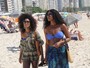 Cris Vianna e Érika Januza participam de clipe usando biquíni
