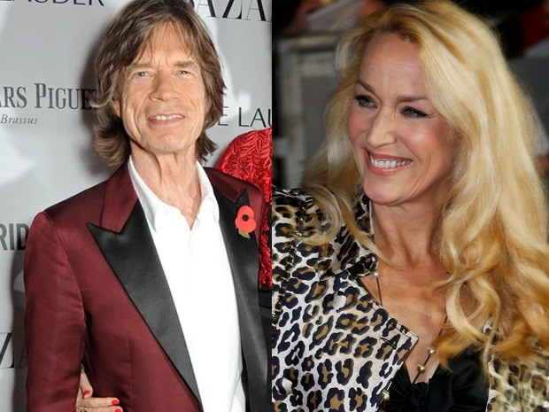 Mick Jagger e Jerry Hall (Foto: Getty Images/ Reuters)