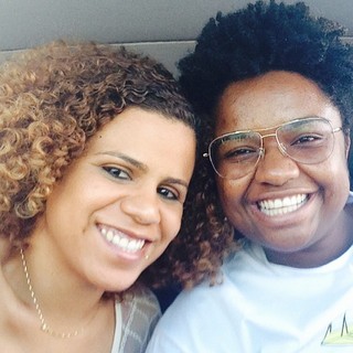 Poliana Martins e Ellen Oléria (Foto: Reprodução/Instagram)
