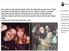 Glória Perez lamenta morte de Guilherme Karam: 'Meu irmão'