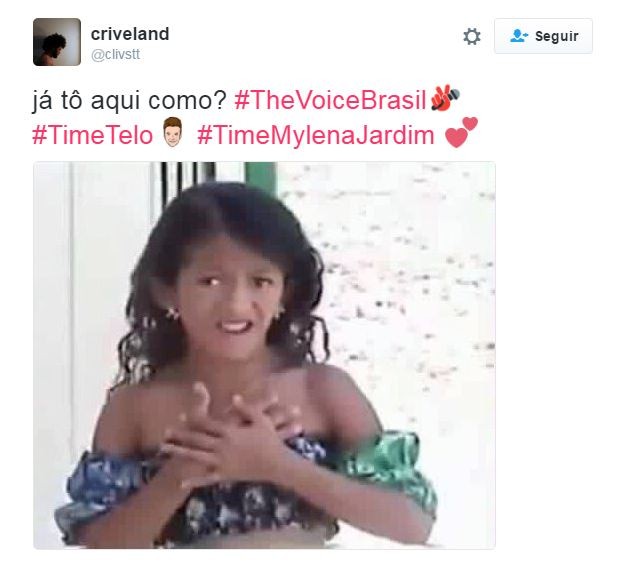Memes de The Voice Brasil (Foto: Reprodução/Twitter)