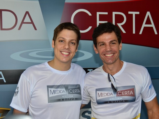 Fábio Porchat e Marcio Atalla (Foto: William Oda / Foto Rio News)