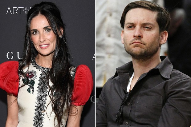 Dami Moore e Tobey Maguire (Foto: AFP / Reuters)