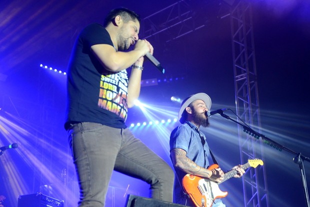 Jorge e Mateus cantam em São Paulo (Foto: Eduardo Martins / AgNews)