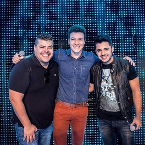Rafael Vanucci, Rodrigo Faro e Cristiano Araújo (Foto: Reprodução/ Instagram)