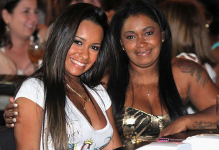 Raíssa Oliveira com a mãe Lúcia (Foto: Roberto Filho/Ag. News)