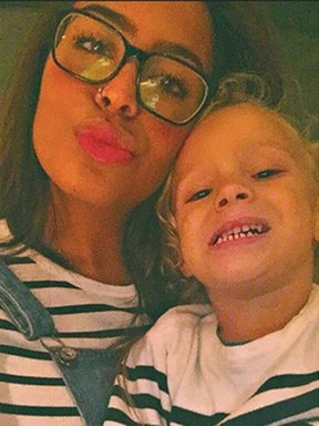 Rafaella Santos com o sobrinho, Davi Lucca (Foto: Instagram/ Reprodução)