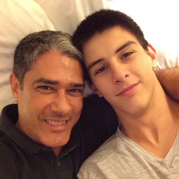 William Boner e o filho Vinícius (Foto: Reprodução do Instagram)