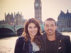 Isabelli Fontana posa com Di Ferrero em viagem romântica a Londres