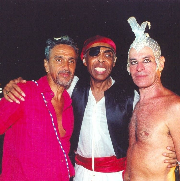 Caetano Veloso, Gilberto Gil e Ney Matogrosso (Foto: Reprodução/Instagram)