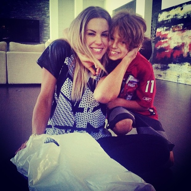 Joana Prado e filho (Foto: Instagram / Reprodução)