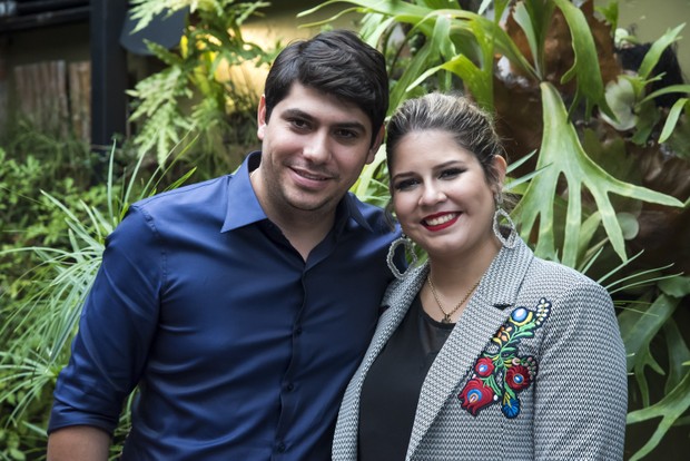Yugnir Ângelo e Marília Mendonça (Foto: Caio Duran/Brazil News)