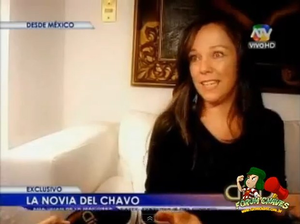 Ana Lilian de la Macorra, a Paty do Chaves (Foto: Video/Reprodução)
