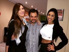 Ex-BBBs Tamires, Adrilles e Amanda almoçam juntos: 'Muita fofoca'