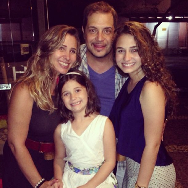Andréia Sorvetão com a família (Foto: Instagram / Reprodução)