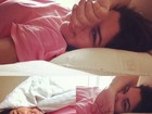 Fabiana Karla posta foto ainda na cama: 'Preguicinha'