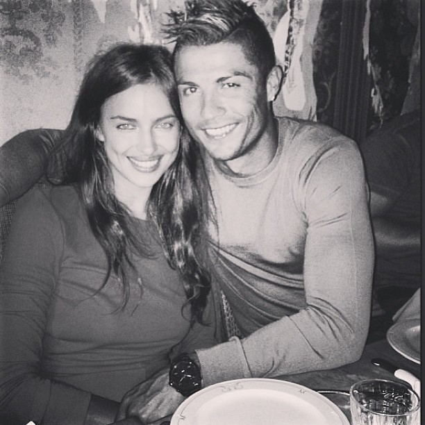Irina Shayk e o namorado, Cristiano Ronaldo (Foto: Instagram/ Reprodução)