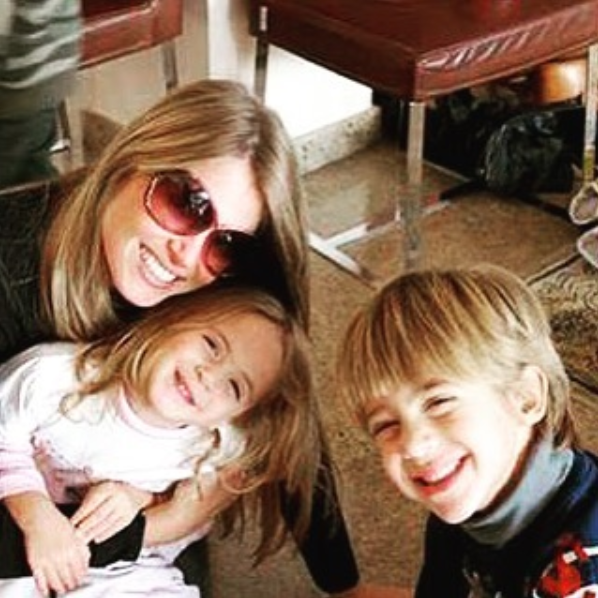 Susana Werner com os filhos Cauet e Giulia (Foto: Reprodução/Instagram)
