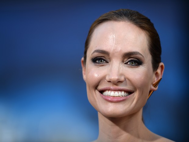 Angelina Jolie em première de filme em Los Angeles, nos Estados Unidos (Foto: Robyn Beck/ AFP)