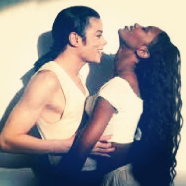 Michael Jackson e Naomi Campbell (Foto: Instagram/Reprodução)