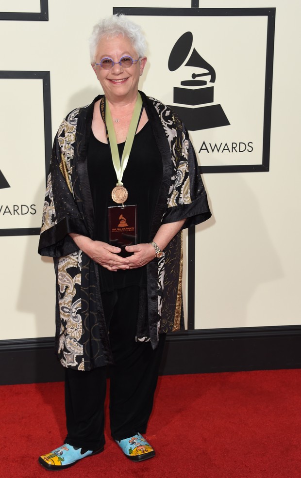 Janis Ian no Grammy 2016 (Foto: Getty Images)