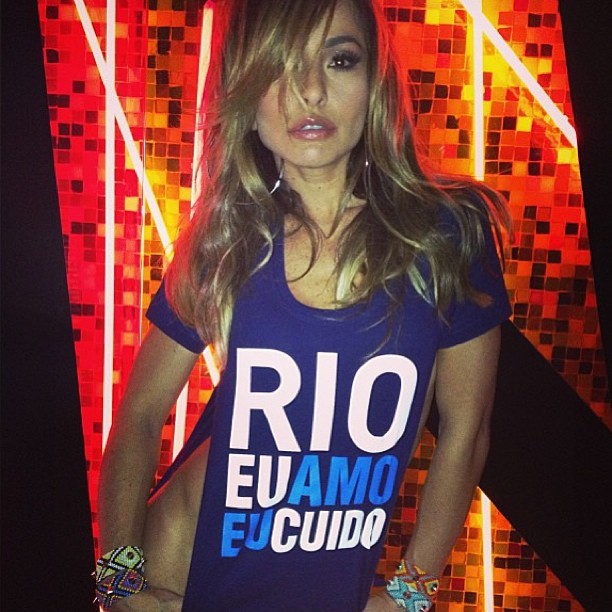 Sabrina posta foto em homenagem ao RIO (Foto: Instagram / Reprodução)