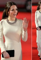 Joias, que nada! Kate Middleton usa colar de R$ 80 para ir a première