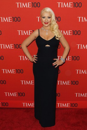 Christina Aguilera em evento em Nova York, nos Estados Unidos (Foto: Lucas Jackson/ Reuters)