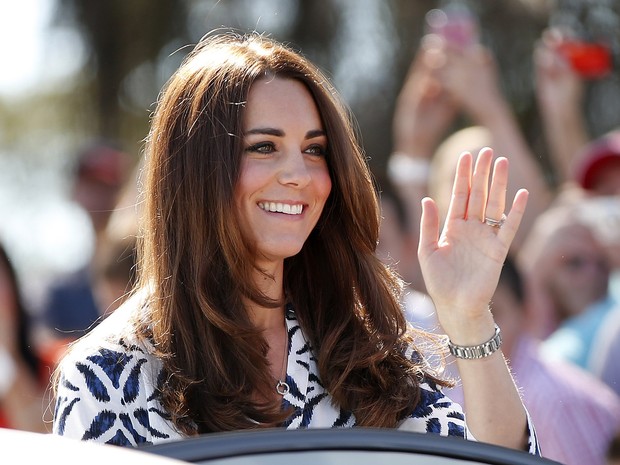 Kate Middleton em Sydney, na Austrália (Foto: Phil Noble/ Reuters)
