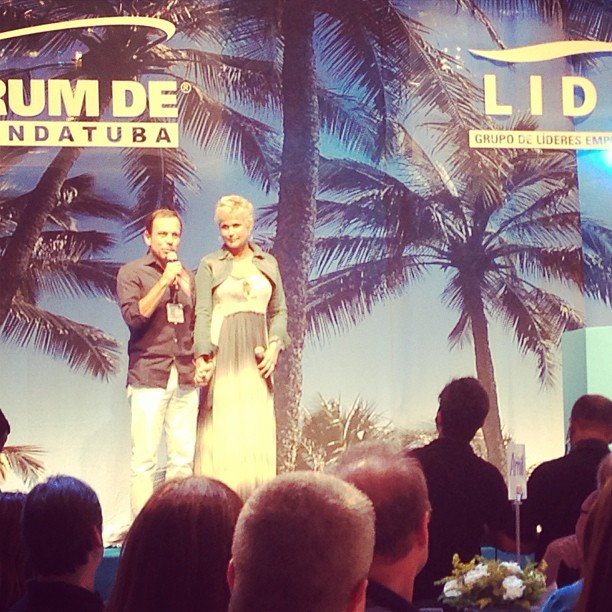 Xuxa em evento em Comandatuba, na Bahia (Foto: Instagram/ Reprodução)