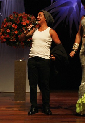 Thammy Miranda em prêmio em São Paulo (Foto: Celso Tavares/ EGO)