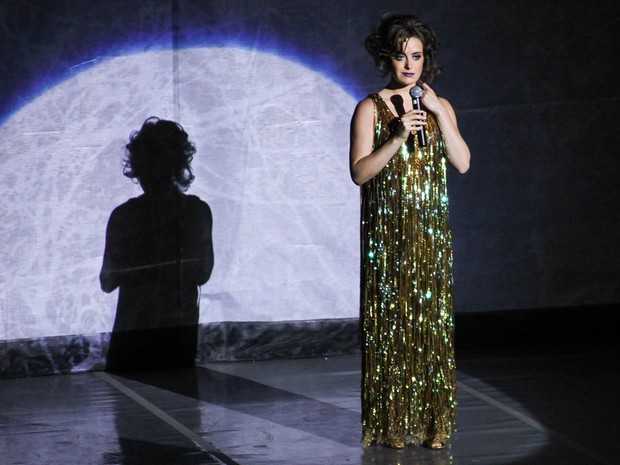 Alesasndra Maestrini  em prêmio de teatro em São Paulo (Foto: Manuela Scarpa/ Foto Rio News)