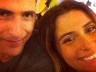 Giovanna Antonelli se diverte com Reynaldo Gianecchini em Ibiza