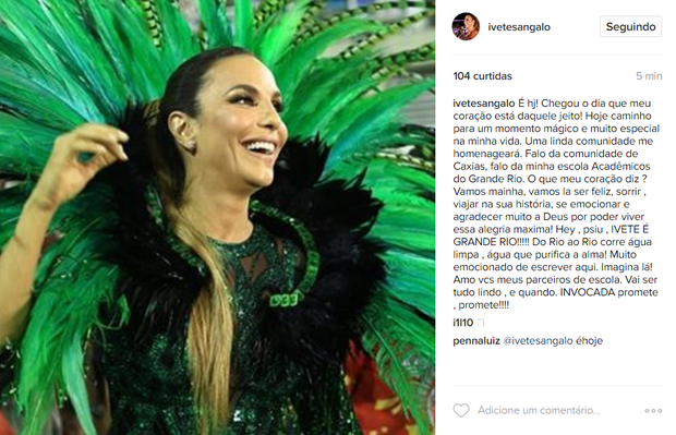 Ivete Sangalo (Foto: Reprodução / Instagram)