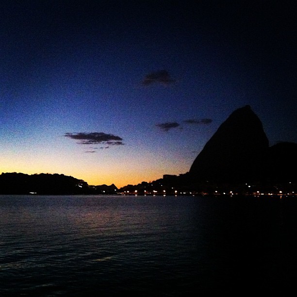 Giovanna Antonelli posta foto do Rio amanhecendo (Foto: Instagram)