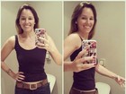 Depois de perder 19 quilos, Mariana Belém comemora resultado da dieta