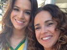 Daniela Mercury tieta Bruna Marquezine: 'Muito simpática'