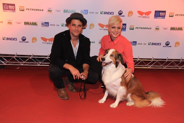 Bruno Gagliasso e Leandra Leal no Festival do Rio (Foto: Thyago Andrade / Foto Rio News)