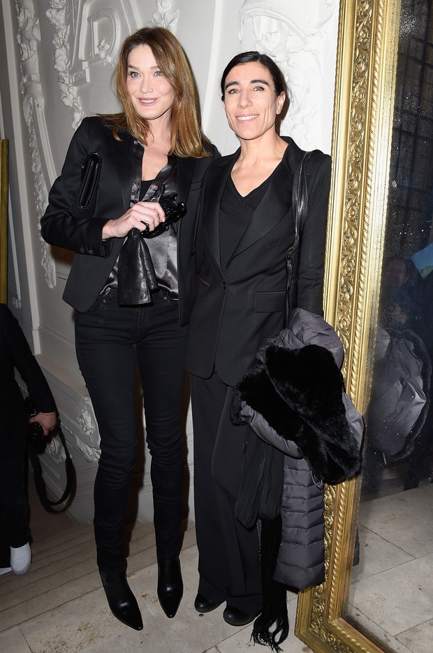 Carla Bruni e Bianca Li (Foto: Getty Images)