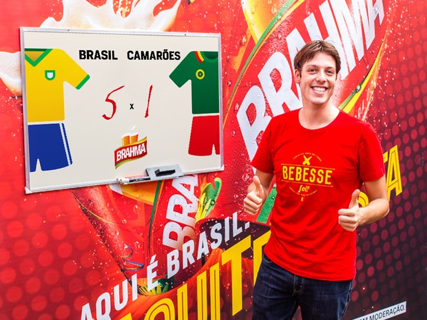 Fábio Porchat aposta placar para jogo do Brasil e Camarões (Foto: Felipe Panfili/AgNews)