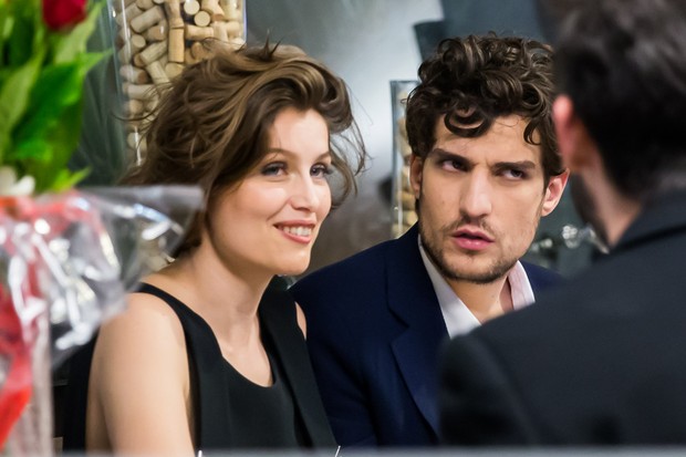 Louis Garrel com a namorada Laetitia Casta (Foto: Manuela Scarpa / Brazil News)