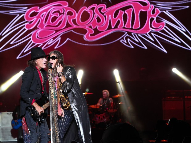 Aerosmith em show em São Paulo (Foto: Manuela Scarpa/ Foto Rio News)