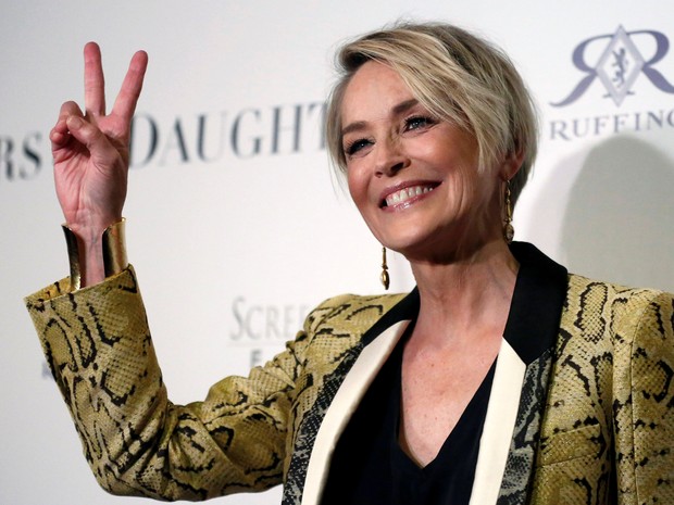 Sharon Stone em première de filme em Los Angeles, nos Estados Unidos (Foto: Mario Anzuoni/ Reuters)