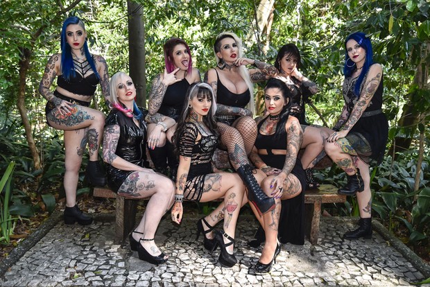 Sabrina Boing Boing e tatuadas (Foto: Caio Duran/ Divulgação/ Ag. Fio Condutor)