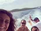 Giovanna Antonelli curte férias na Croácia
