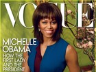 Michelle Obama posa para revista e é só elogios ao marido
