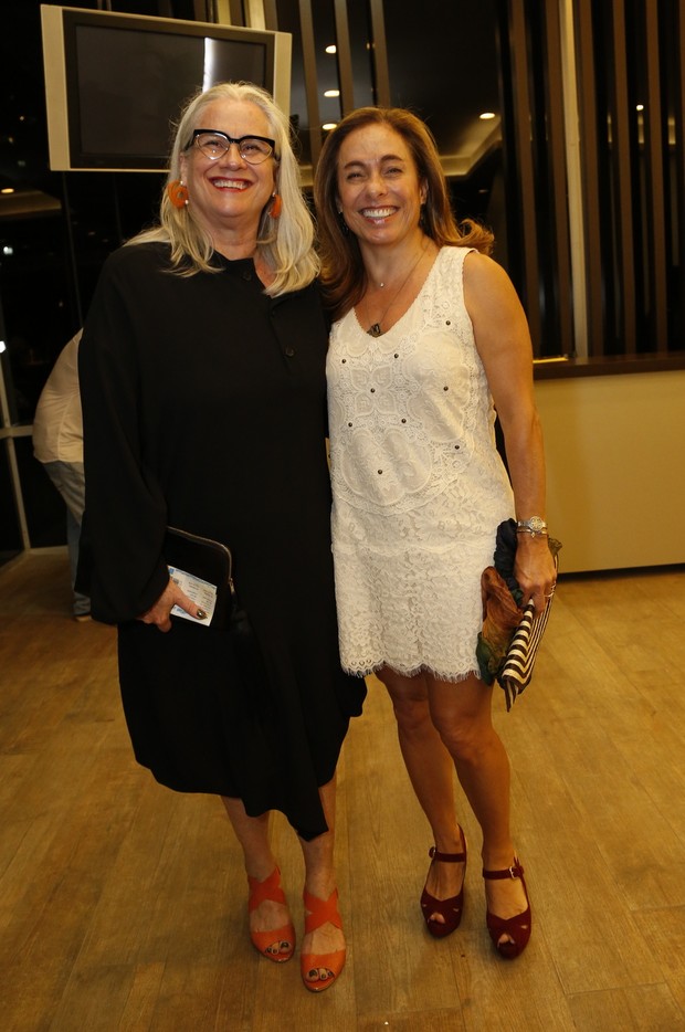 Vera Holtz e Cissa Guimarães no show de Maria Bethânia (Foto: Felipe Assumpção / AgNews)