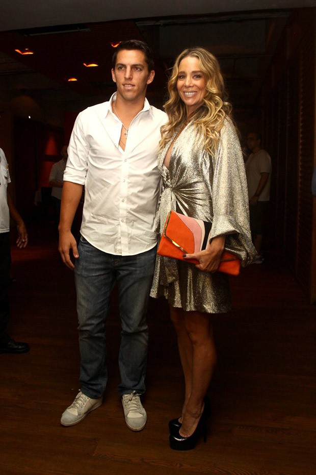 Amaury Nunes e Danielle Winits (Foto: Claudio Andrade / Foto Rio News)
