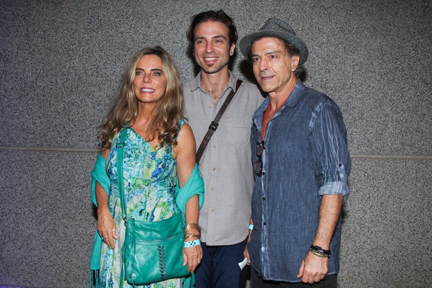 Bruna Lombardi, Carlos Alberto Riccelli e Kim (Foto: Manuela Scarpa/Brazil News)