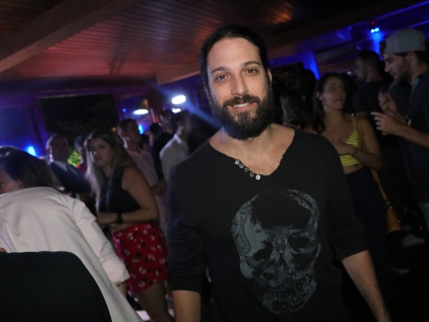 Marco Antônio Gimenez em festa na Zona Sul do Rio (Foto: Fred Pontes/ Divulgação)